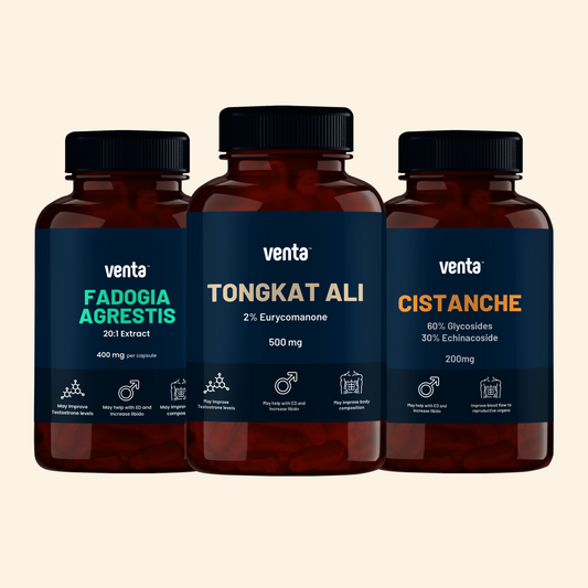 Triple bundle - Tongkat Ali, Fadogia Agrestis & Cistanche